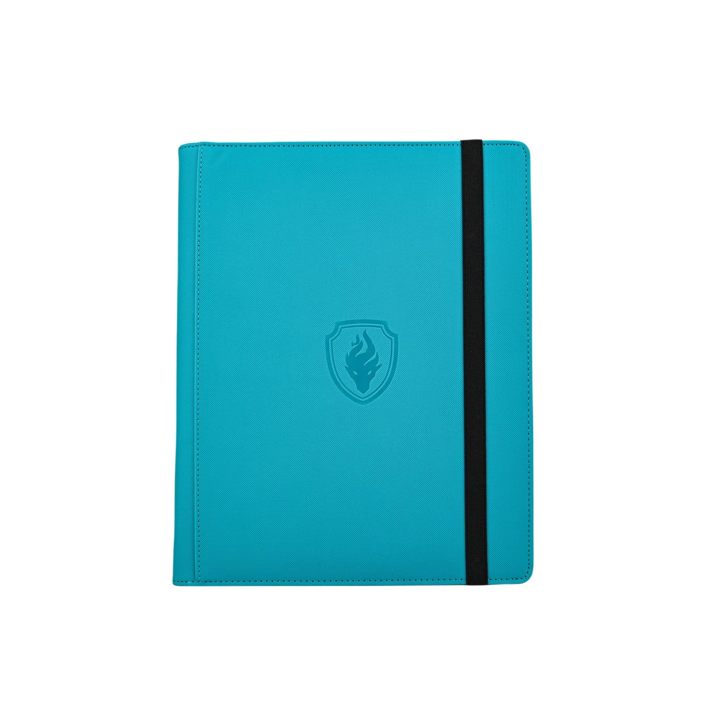 9 Pocket Card Binder, 360 Trading Card Holder Book, Premium PU Cover Zip Binder for Cards, Durable Side Loading Card Fold