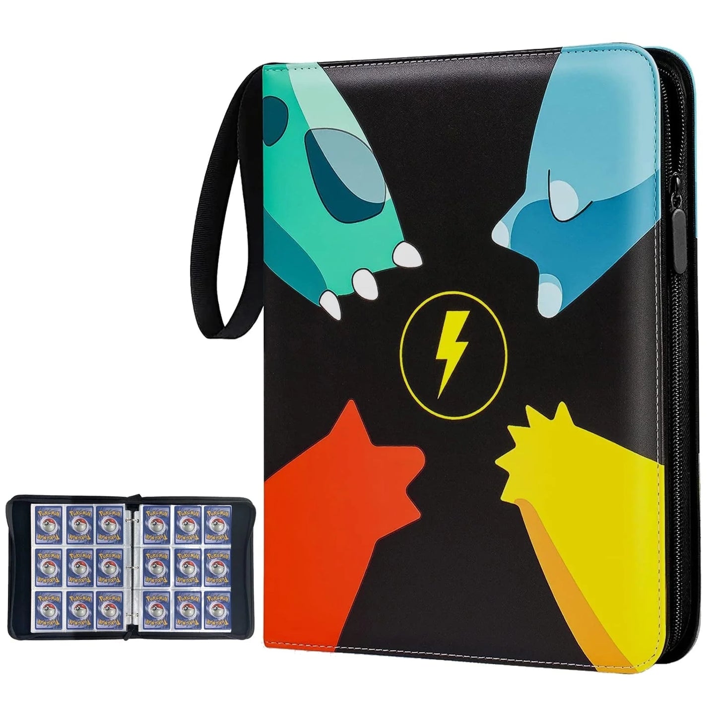 Trading Card Binder,9 Pocket Card Collection Album with 720 Top Loading Pockets,Sturdy Card Folder Holder for Tcg,Mtg,Sport Cards,Game Cards,Yugioh