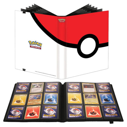 9-Pocket Pokémon Full-View Pro Binder: Poke Ball
